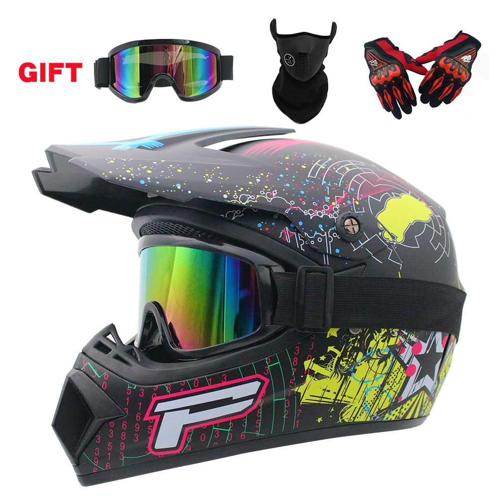 Motorcycle Gear Youth - Casque de moto pour jeunes et