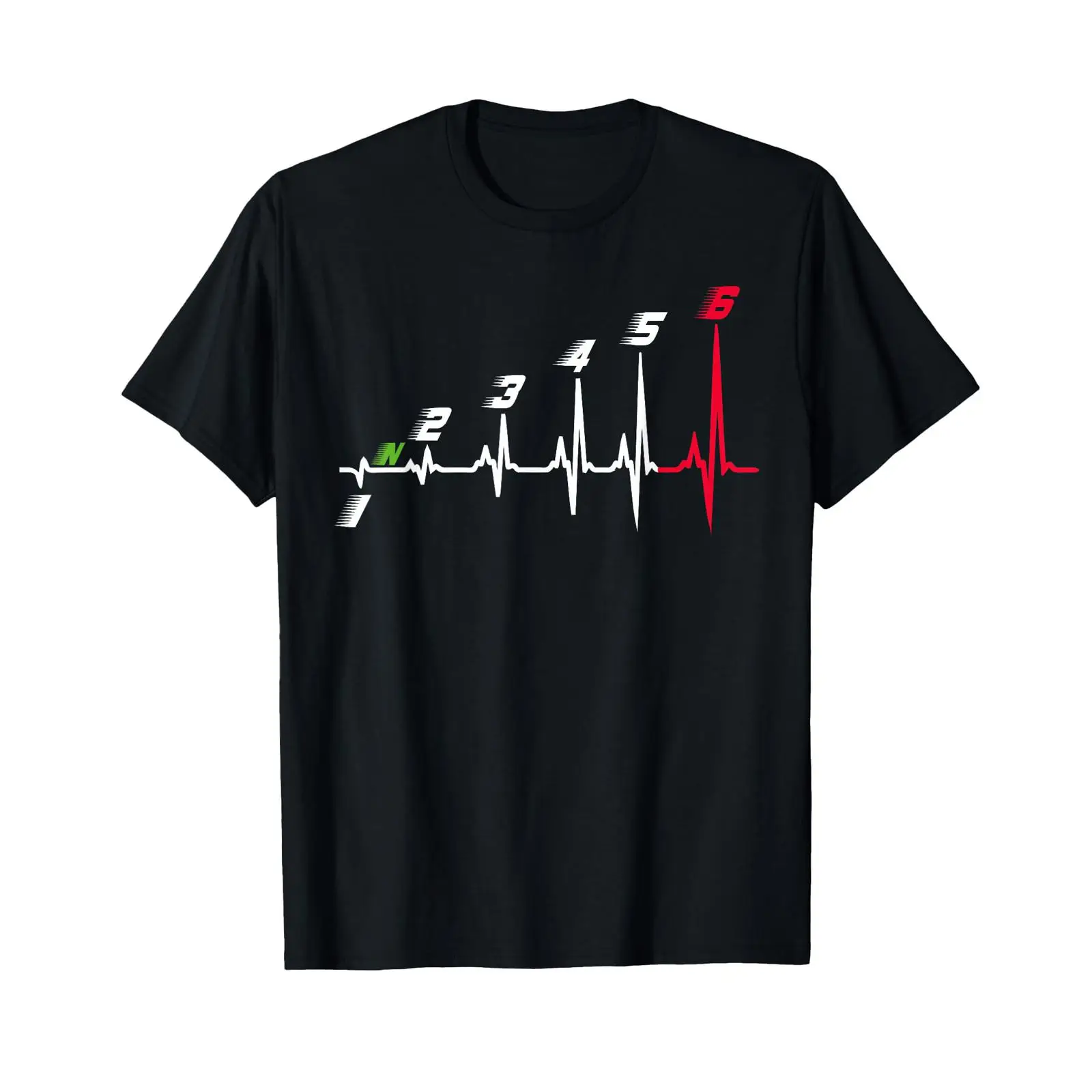 Motorcycle Gear Up Down - T-shirt unisexe respirant et extensible, motif
