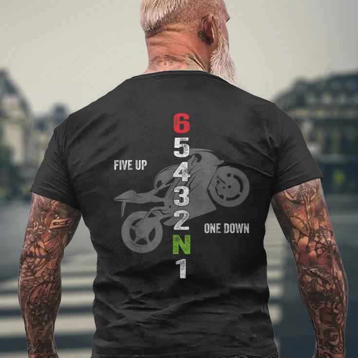 Motorcycle Gear Up Down - T-shirt à manches courtes pour motard