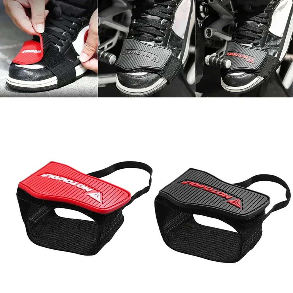 Motorcycle Gear Slipping - Protège-chaussures réglable antidérapant pour moto, protection