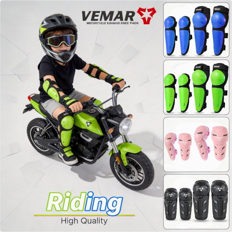 Motorcycle Gear Youth - Ensemble de protections pour les genoux