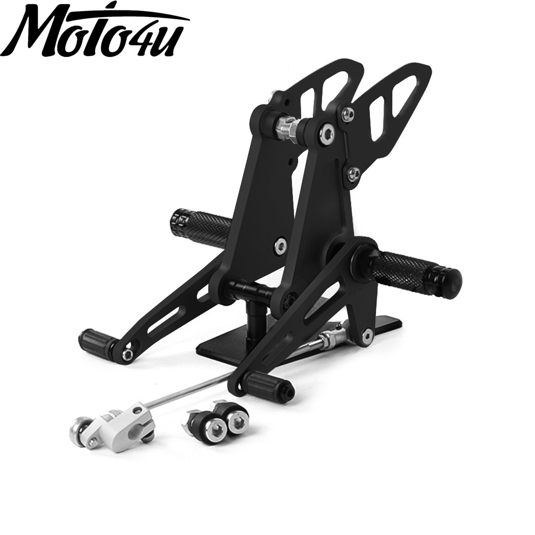 Motorcycle Gear Honda - Repose-pieds réglable pour moto, pédale, commandes