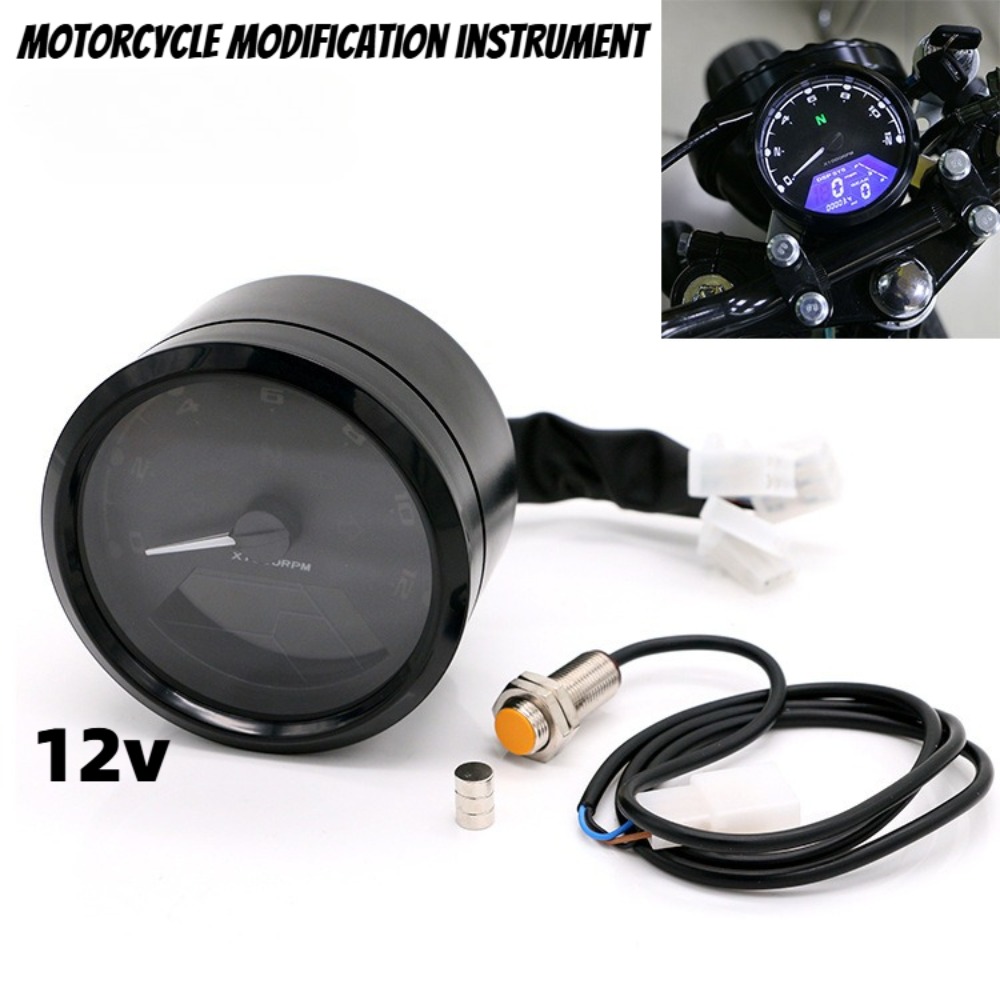Motorcycle Gear Honda - Compteur de vitesse universel pour moto,