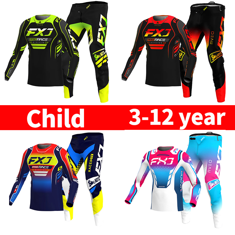 Ensemble de motocross pour enf - Motorcycle Gear Youth avis et prix