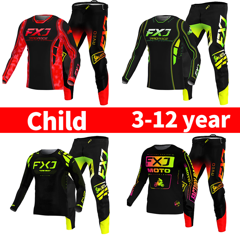 Ensemble de motocross pour enf - Motorcycle Gear Youth avis et prix