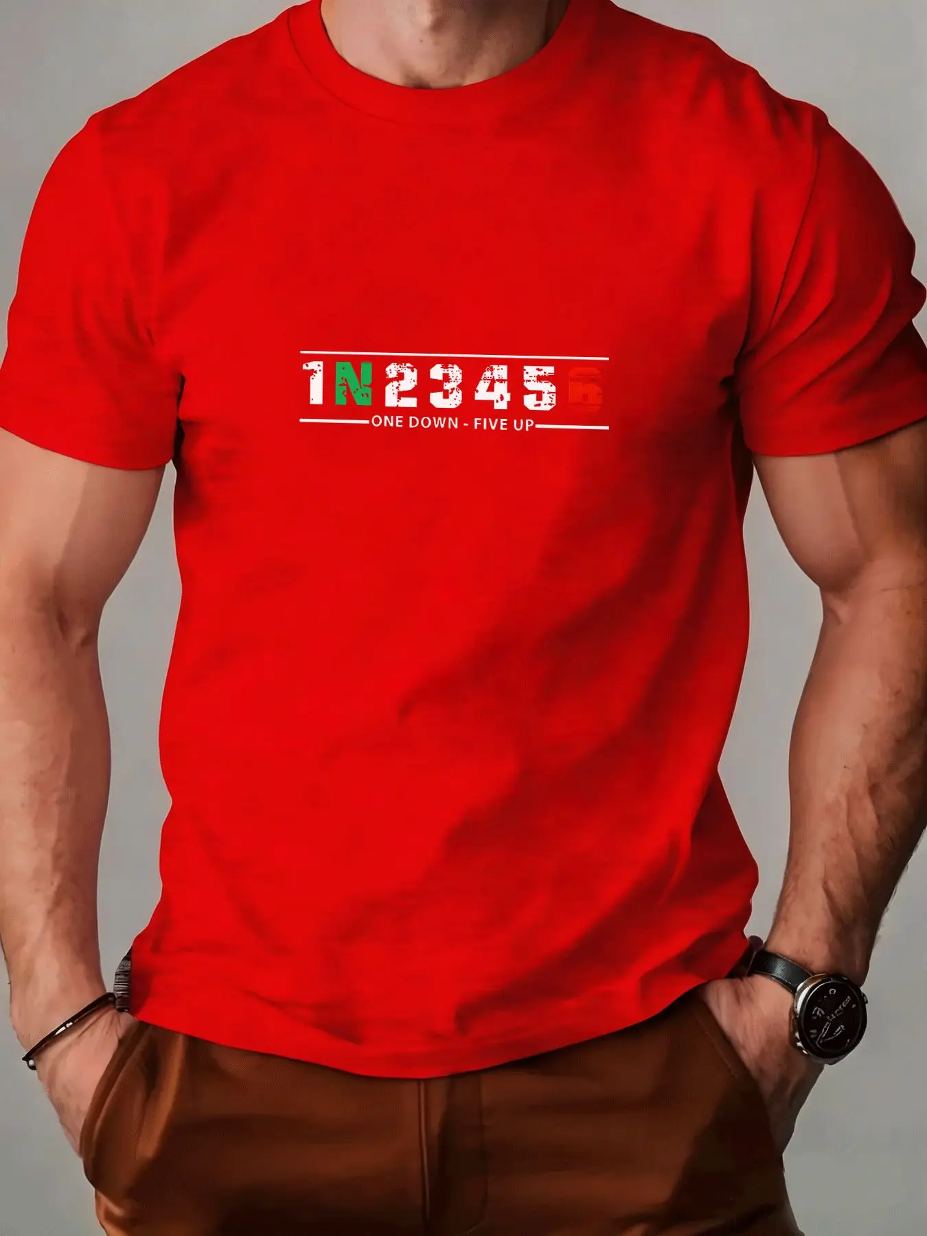 T-shirt graphique pour homme 1 - Motorcycle Gear Up Down avis et prix