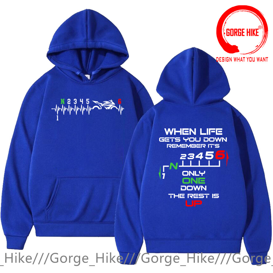 1N23456 Sweat-shirts à capuche - Motorcycle Gear Up Down avis et prix