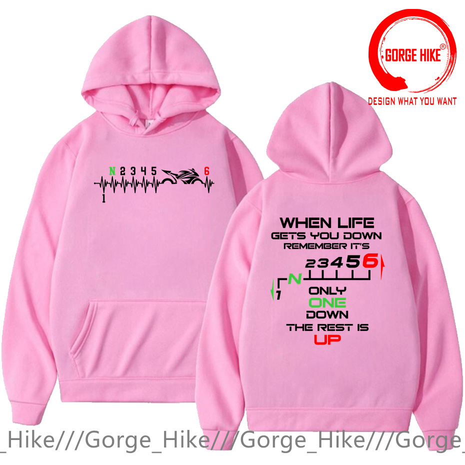 1N23456 Sweat-shirts à capuche - Motorcycle Gear Up Down avis et prix