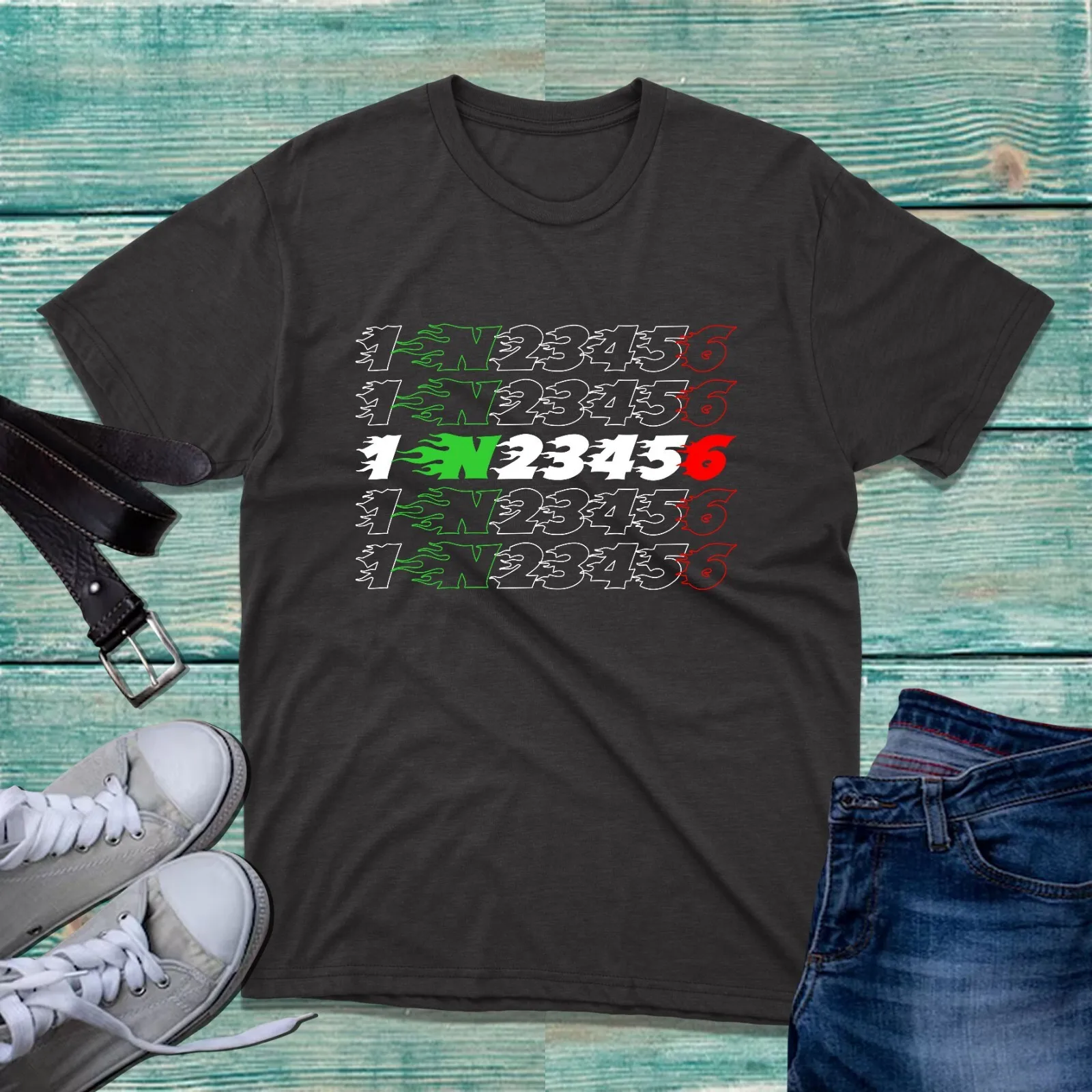 T-shirt unisexe pour motard, m - Motorcycle Gear Up Down avis et prix