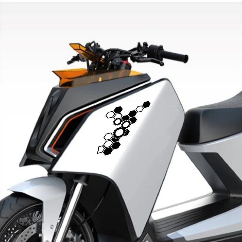 1 autocollant de moto en vinyl - Motorcycle Gear Logo avis et prix