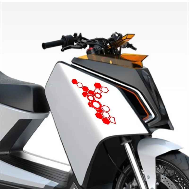 1 autocollant de moto en vinyl - Motorcycle Gear Logo avis et prix