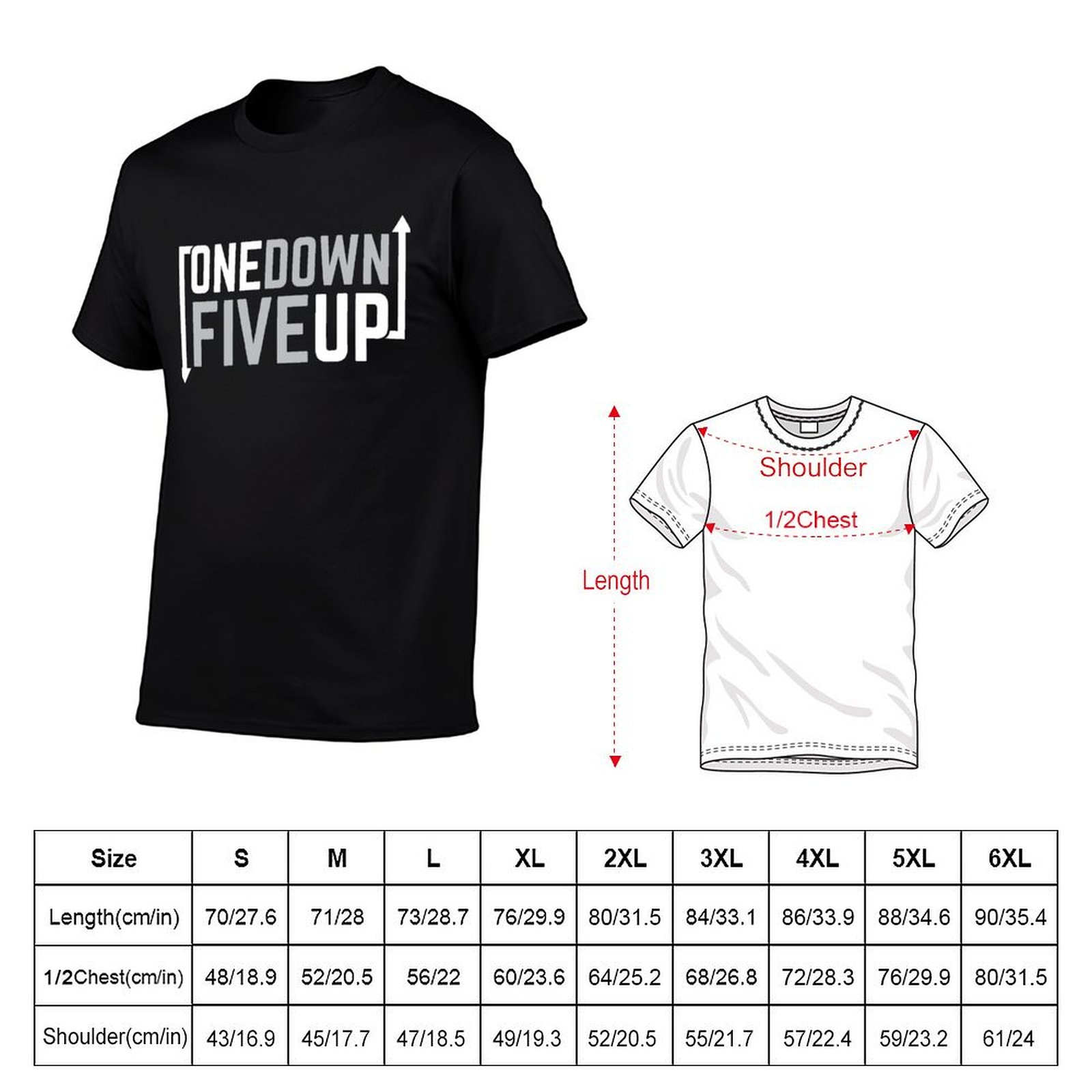 T-shirt décontracté à imprimé  - Motorcycle Gear Up Down avis et prix